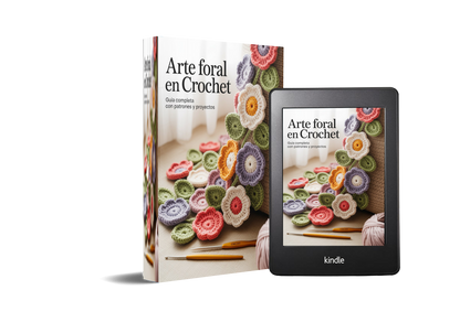 Arte floral en crochet