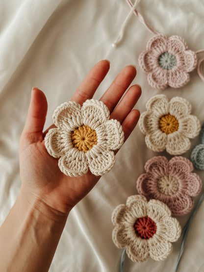 Arte floral en crochet